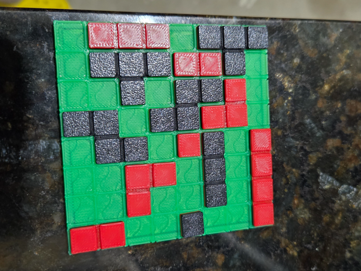 Tiny simplified blokus for 2
