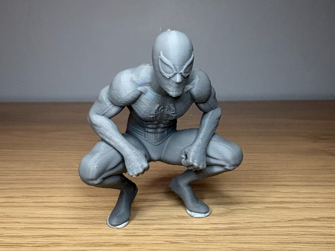 Crouched Spiderman