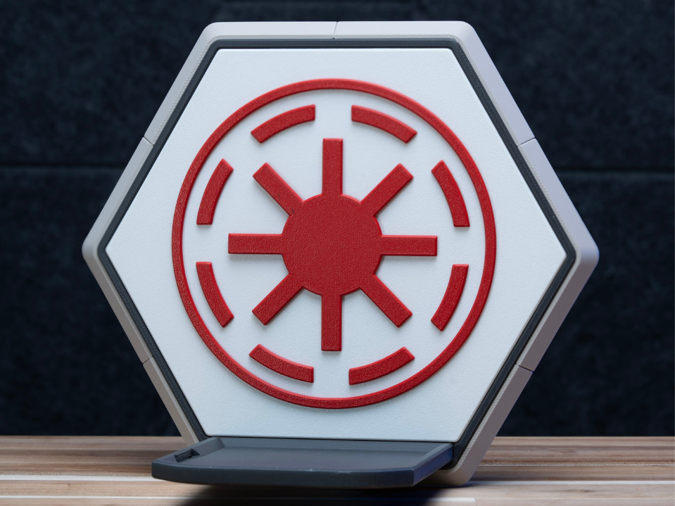 Galactic Republic Backer Plate for Modular Display