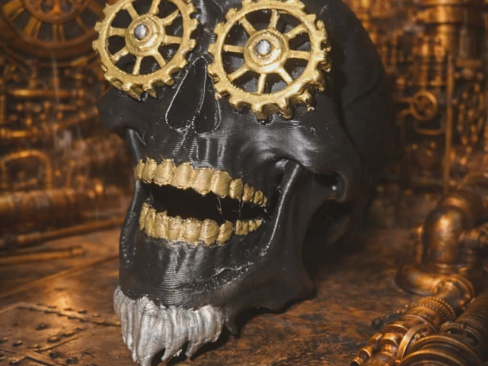 Steampunk Skull