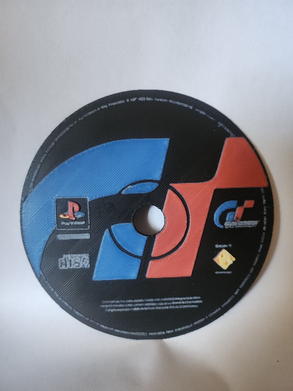 Gran Turismo PS1 Disk - HueForge