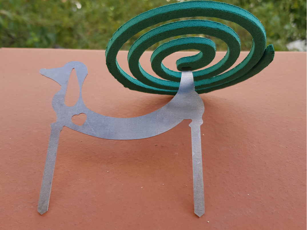 bassotto reggi spirale anti zanzare