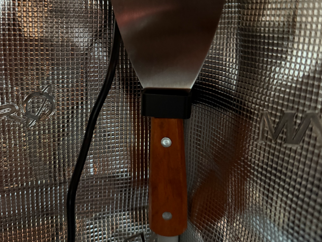 Spatula holder for 16mm grow tent's tube