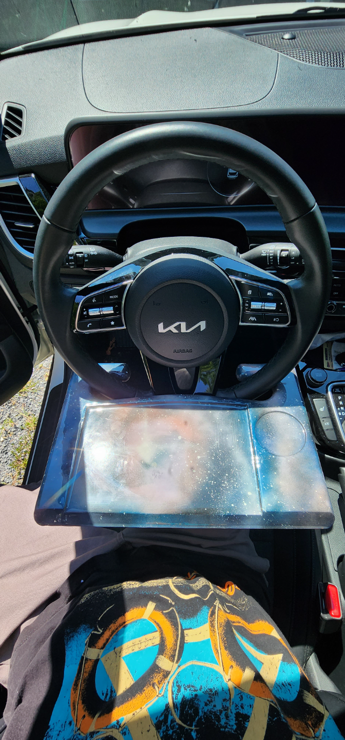 Car Steering Wheel Tray