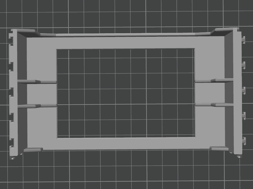 Modular CD Shelf (for 2 double CD + one single CD)