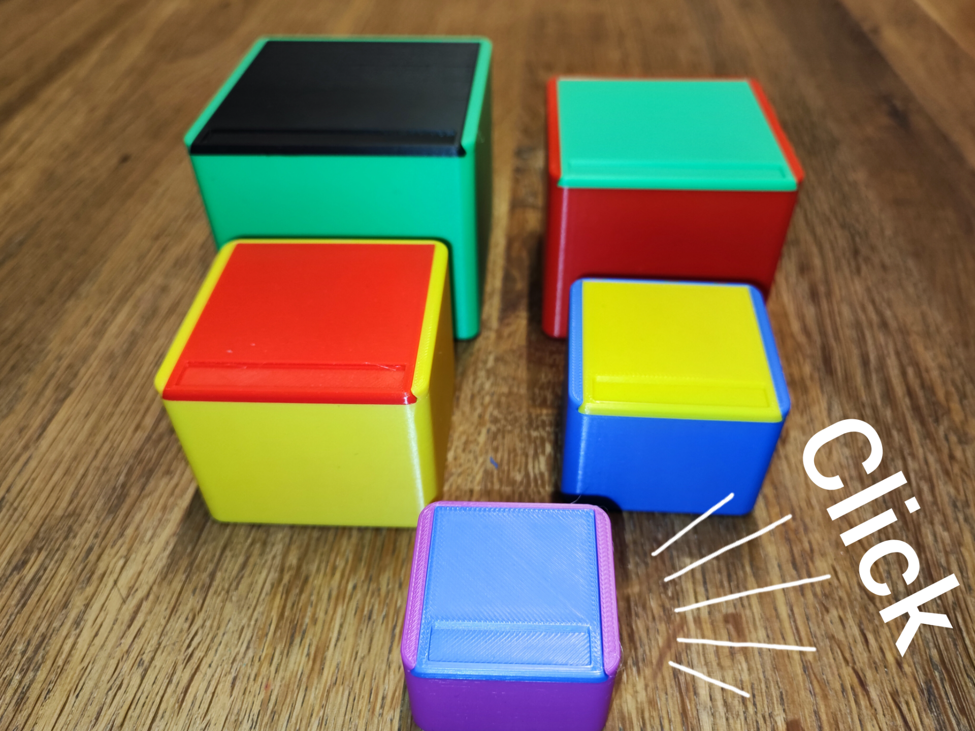 Box mit Schiebedeckel - Schiebebox