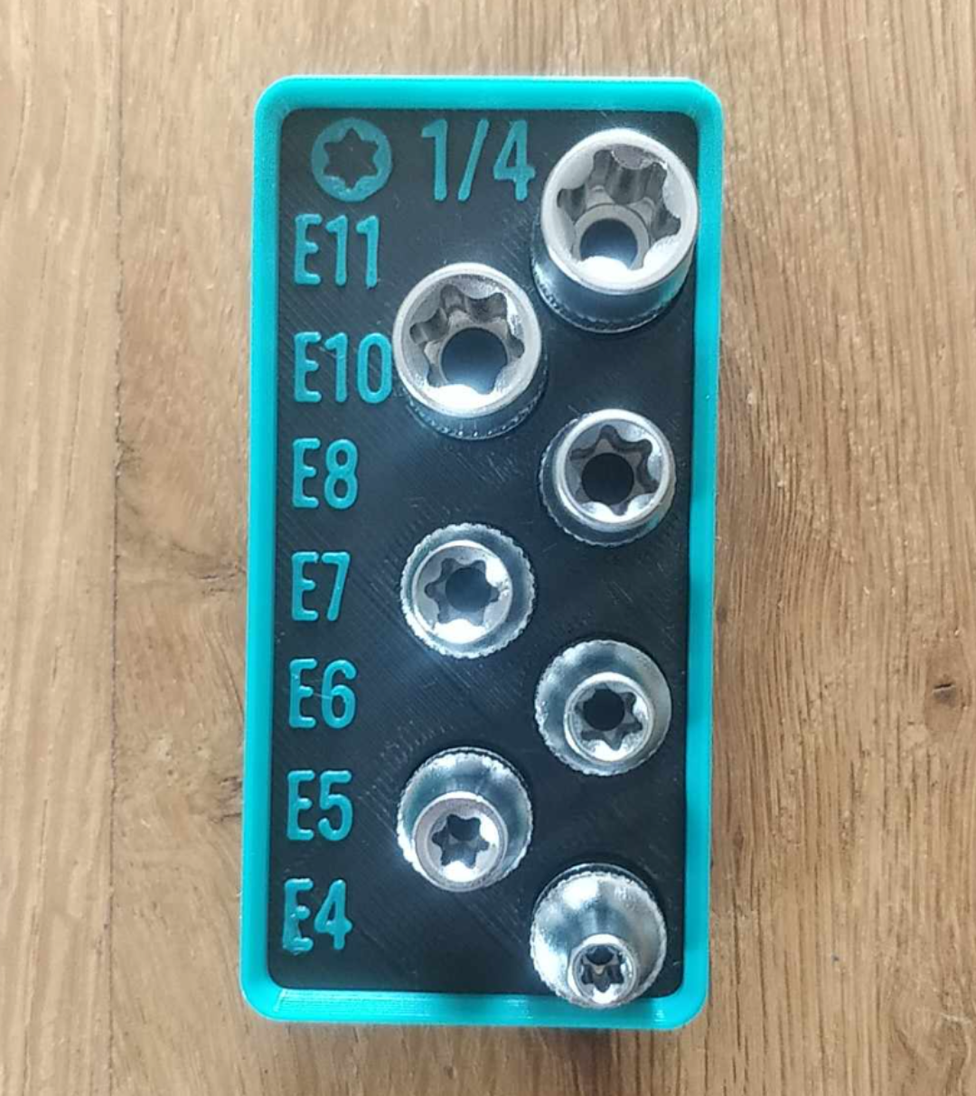 Gridfinity - Torx socket E4-E11
