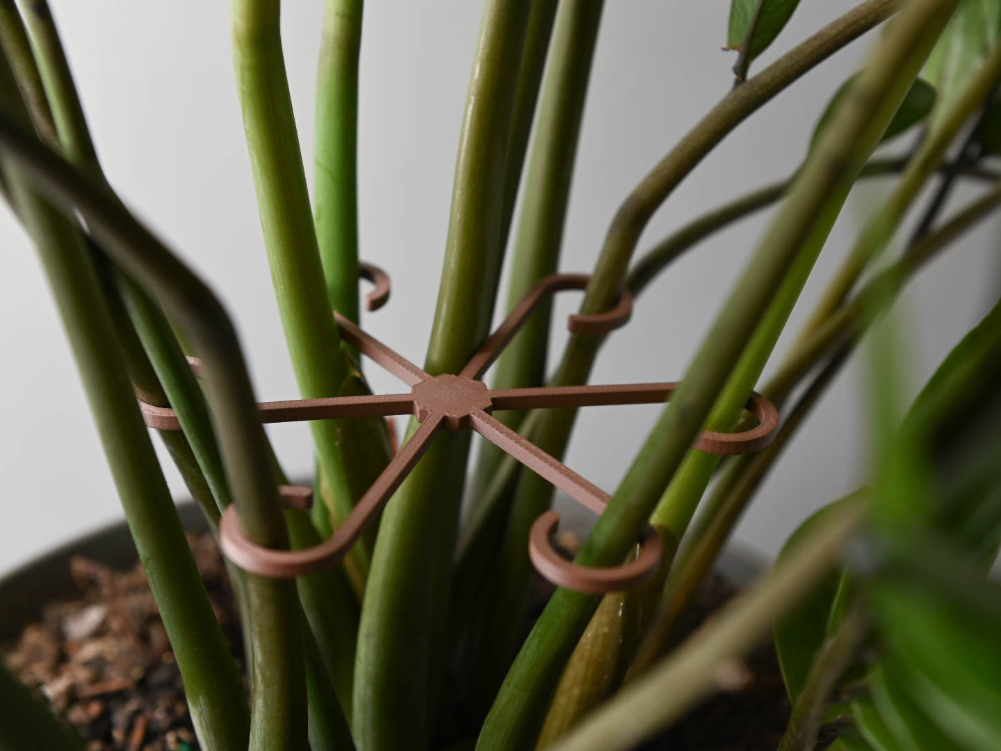 Parametric Plant Stem Support Clip