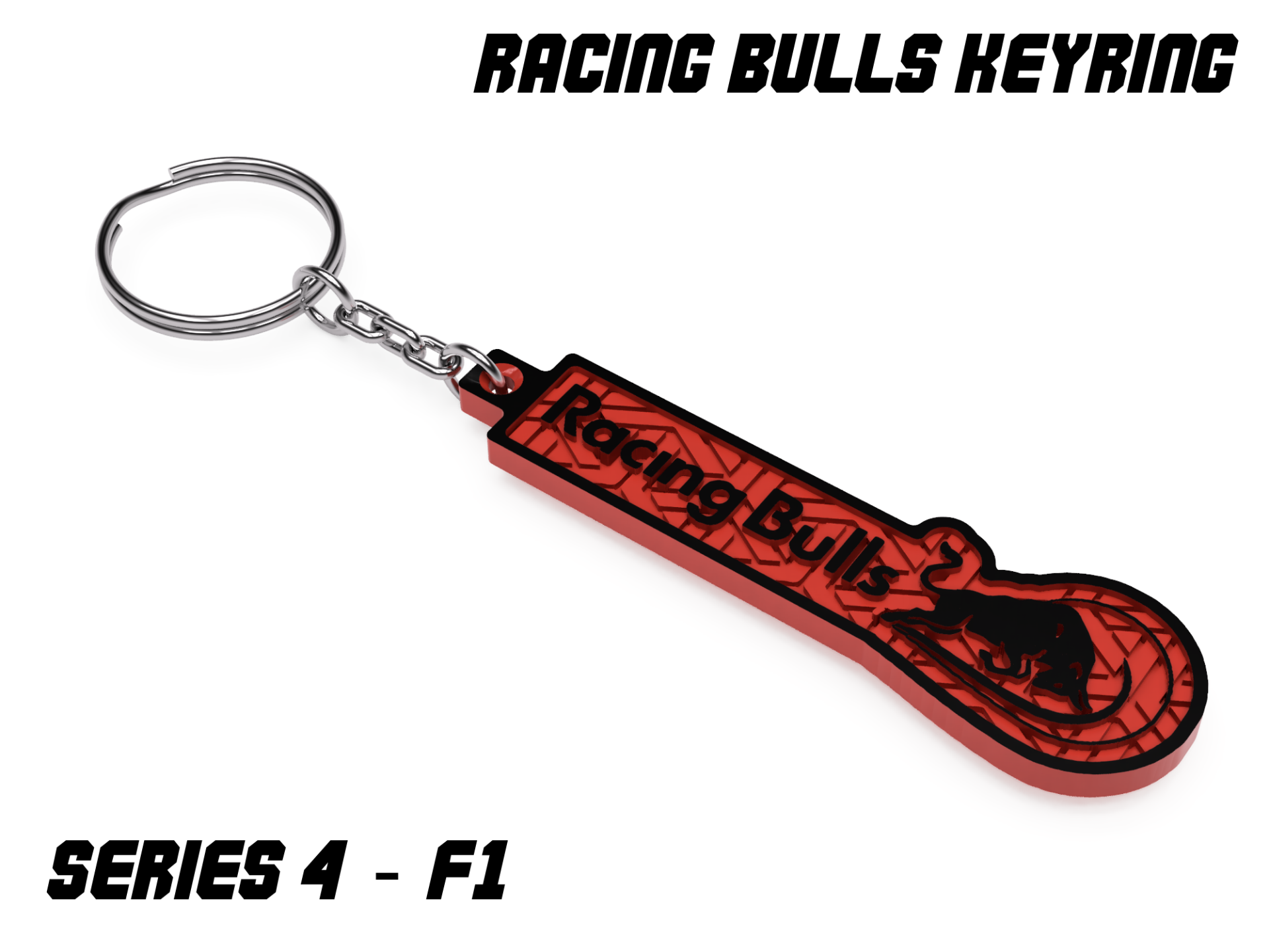 Racing Bulls Keyring