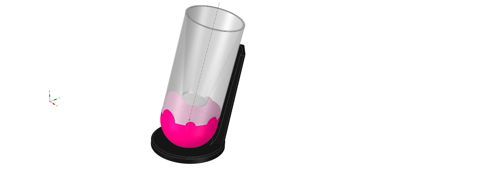 Lampe "Test tube"