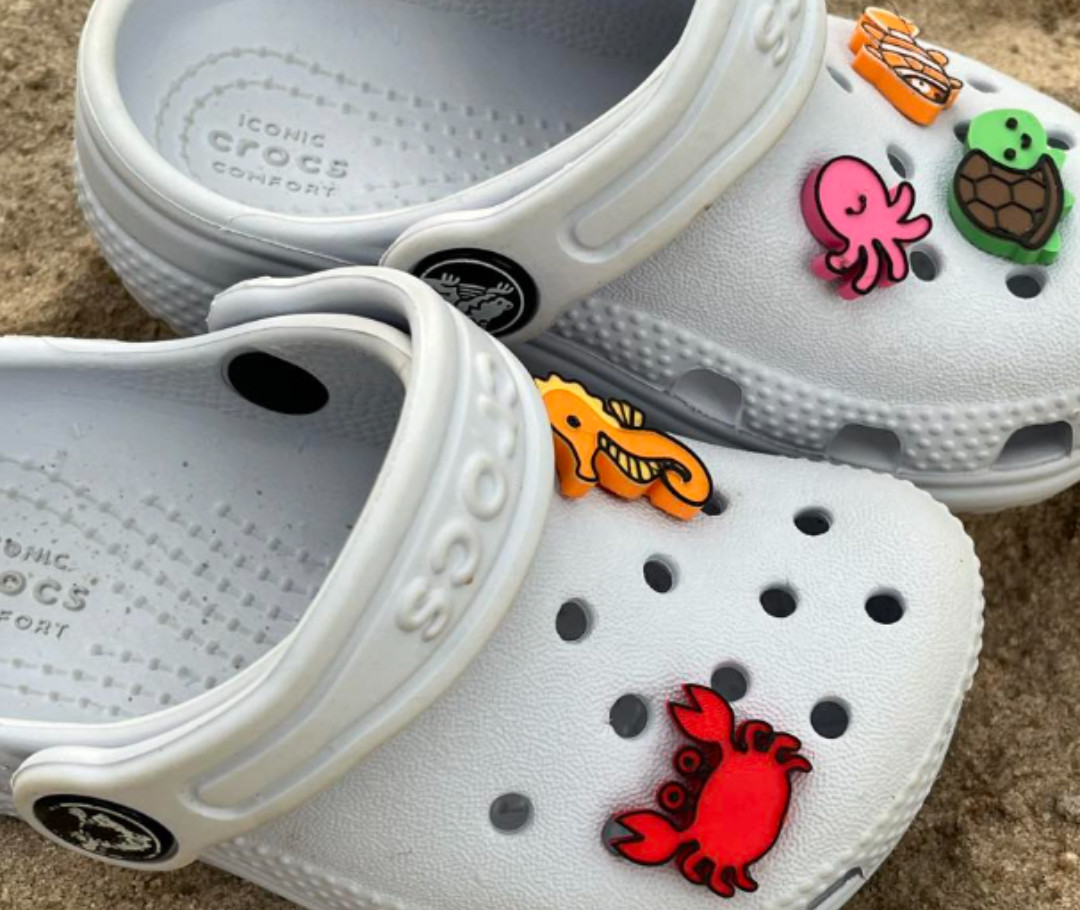 Sea animals croc charms