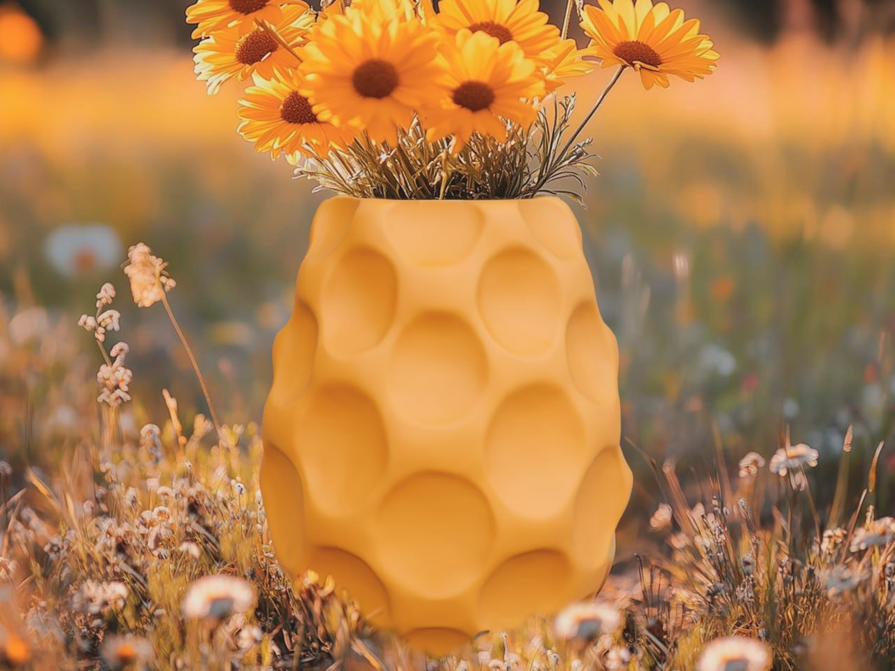 Honeycomb Vase for Unique Decor