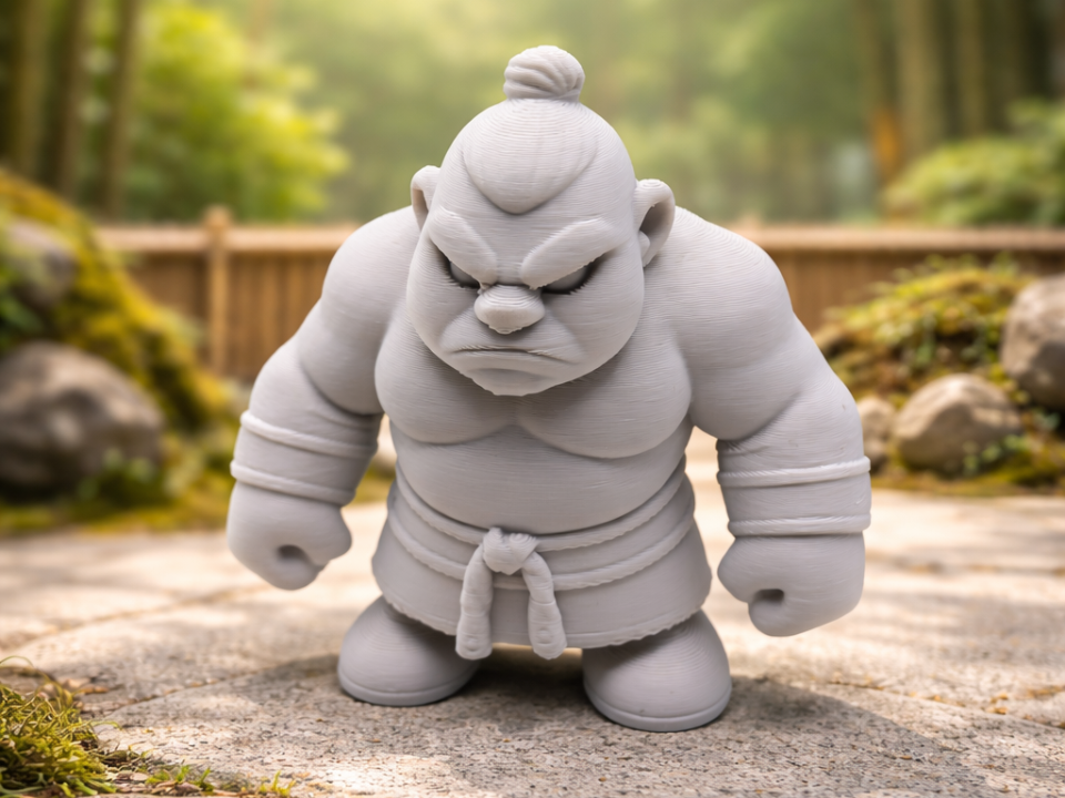 Mini-Sumo Titan – Wuetender Dojo-Waechter