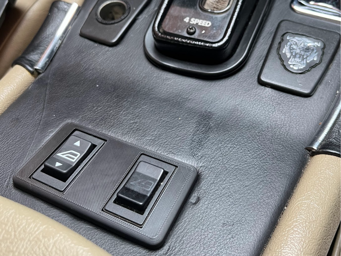 Jaguar XJS Window Switch Holder