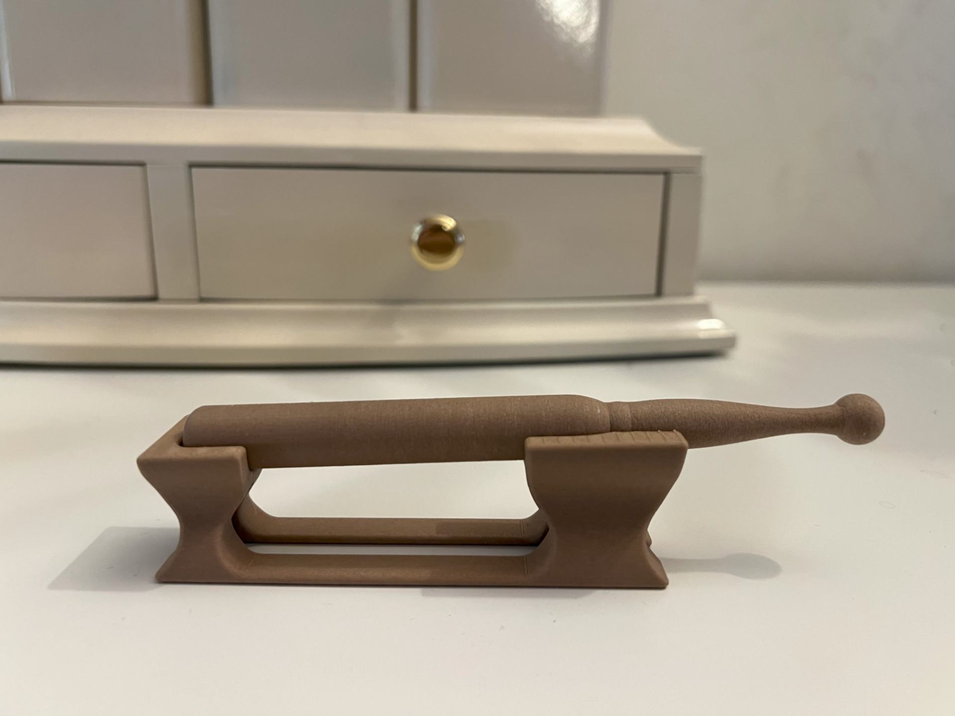 Clapper and Stand for Tibetan Bell