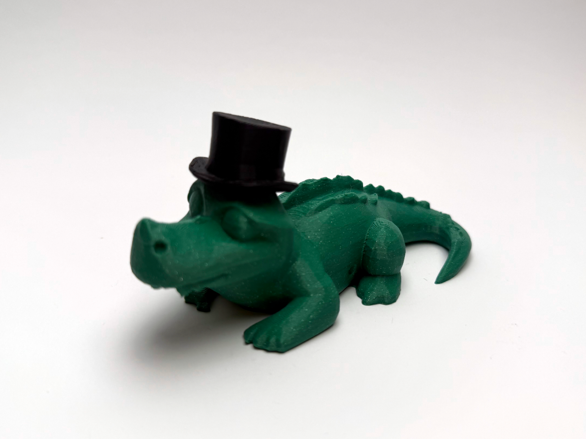 Crocodile with Hat