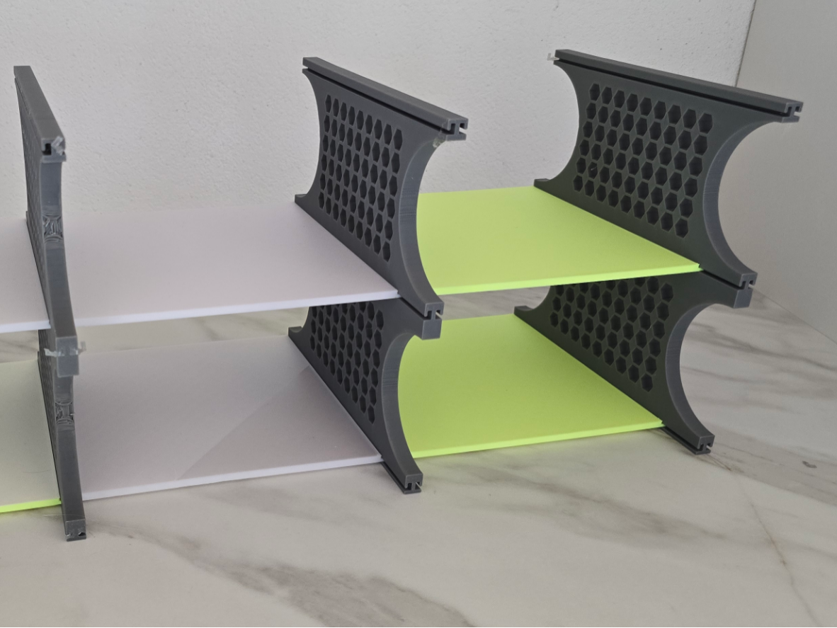 Hexagon Stacking shelf