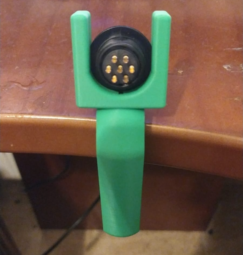 soporte para soldar conectores weipu