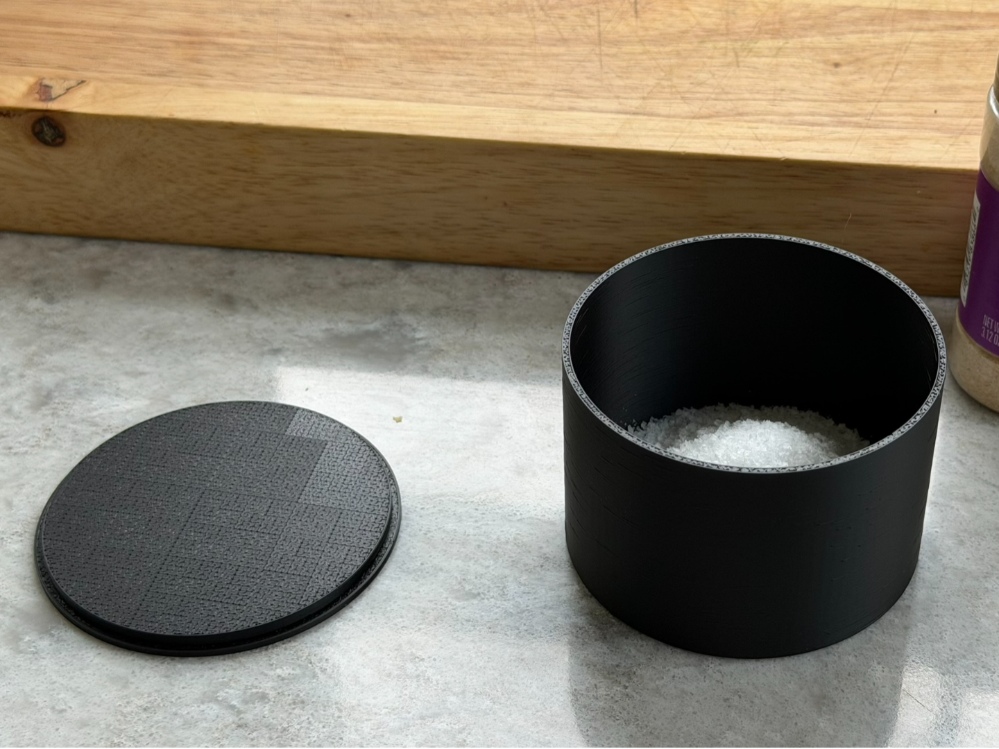Salt Cellar (or Jewelry Box) - Simple with lid.