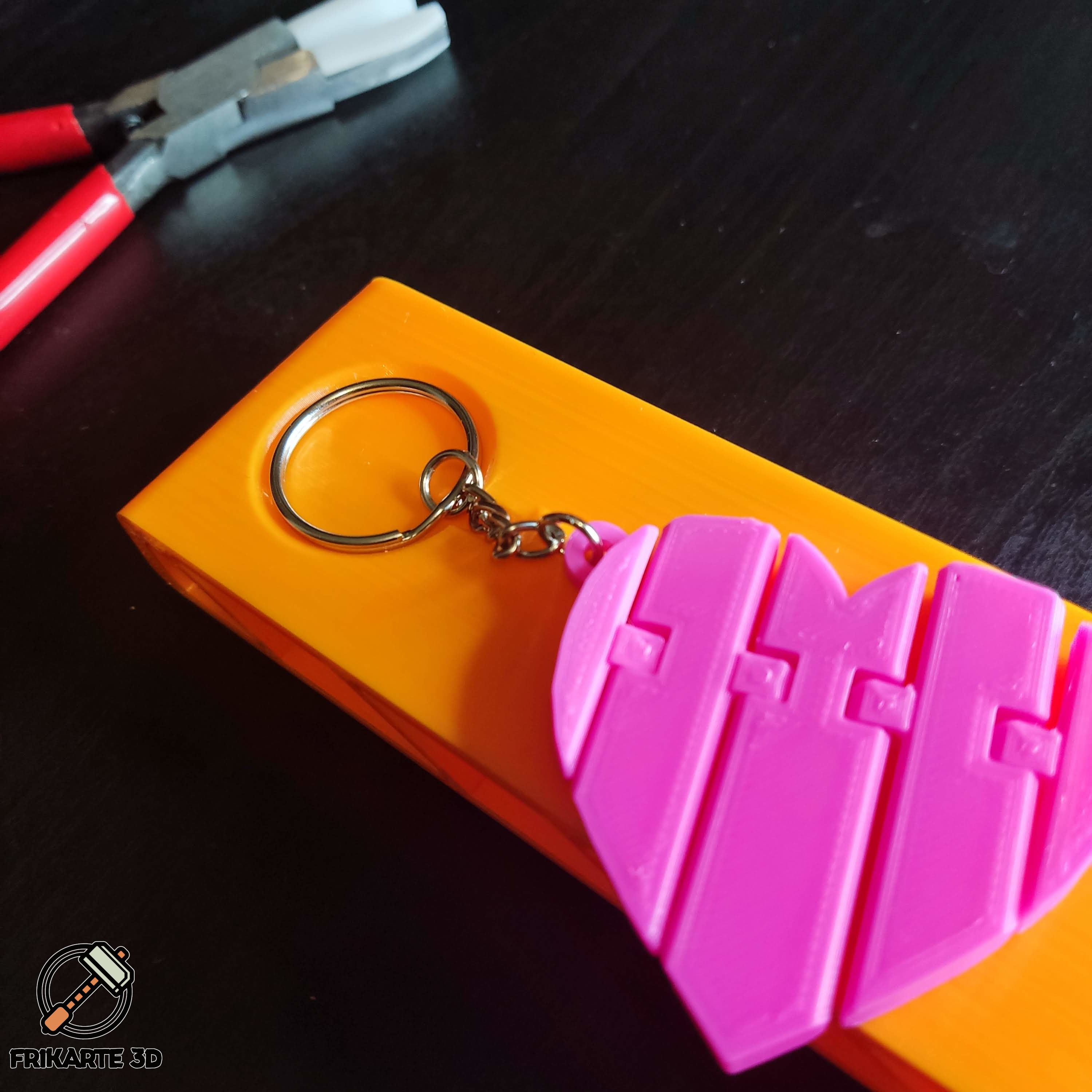 Keychain Assembler Table Clamp