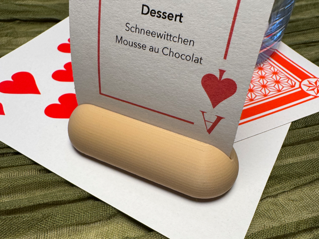 Table Menu Holder
