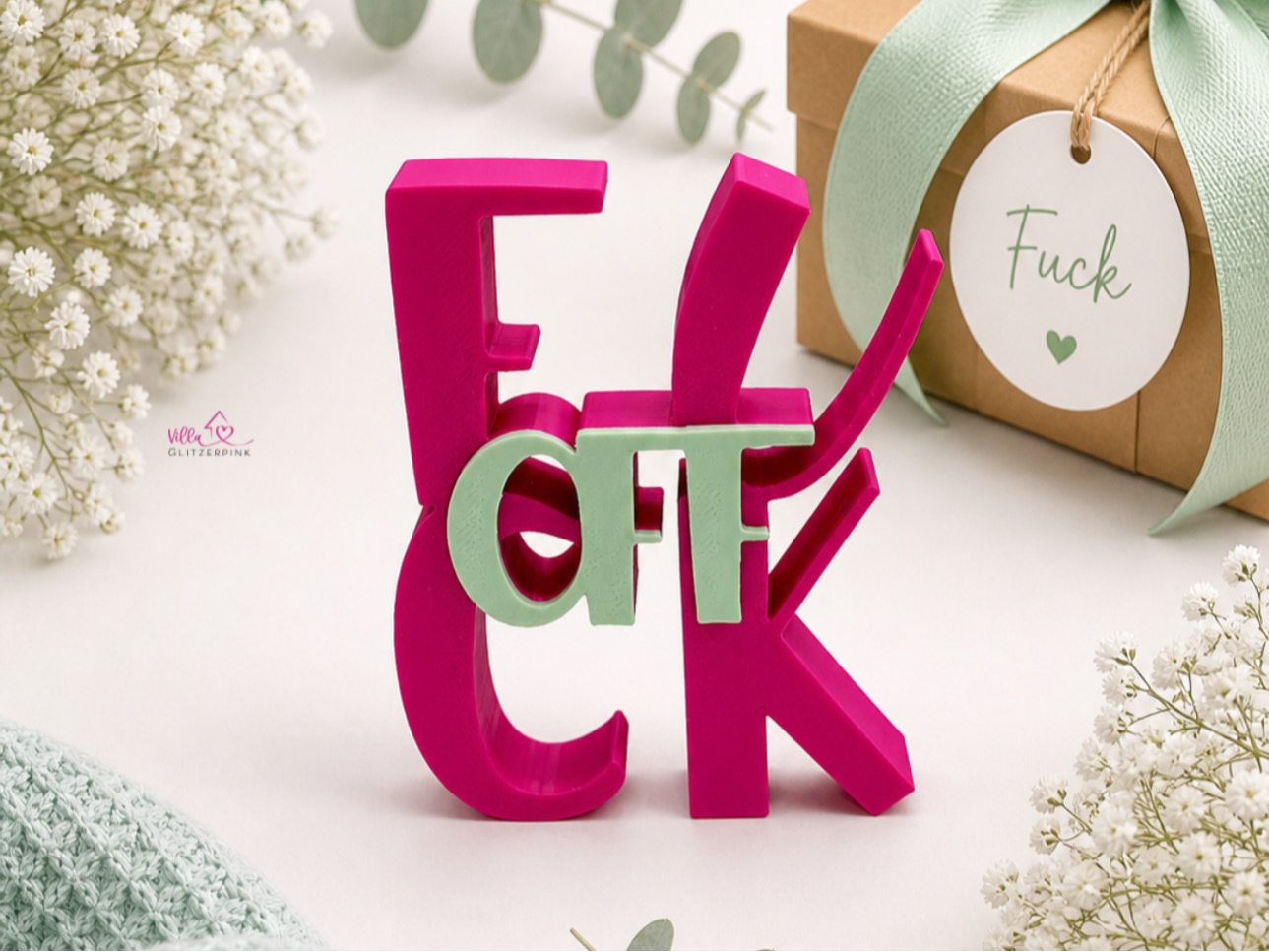 Schriftzug Fuck off