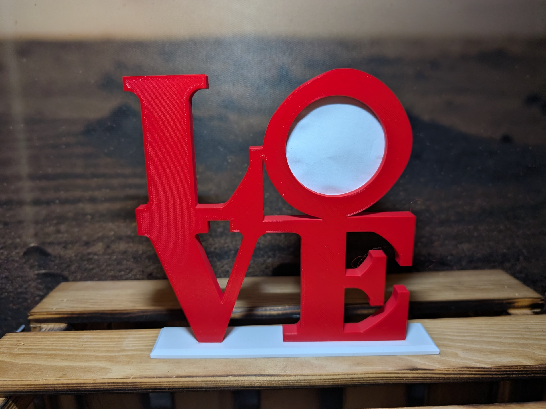 Love Bilderrahmen (auch für Lithophane Bilder)