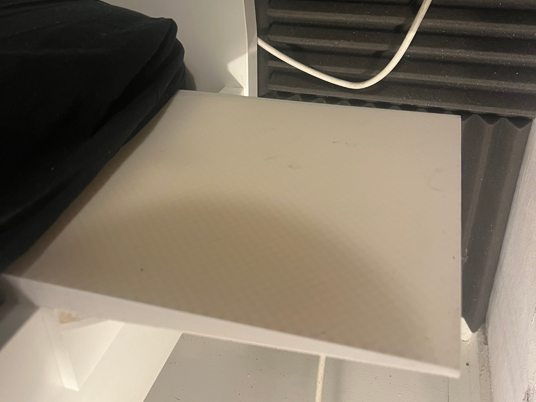 Small bedside table for IKEA bed