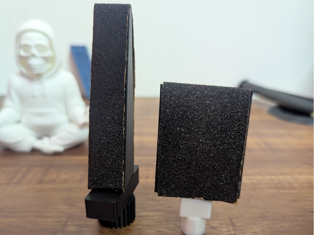 Parametric Sanding Tool with Threaded Clamp