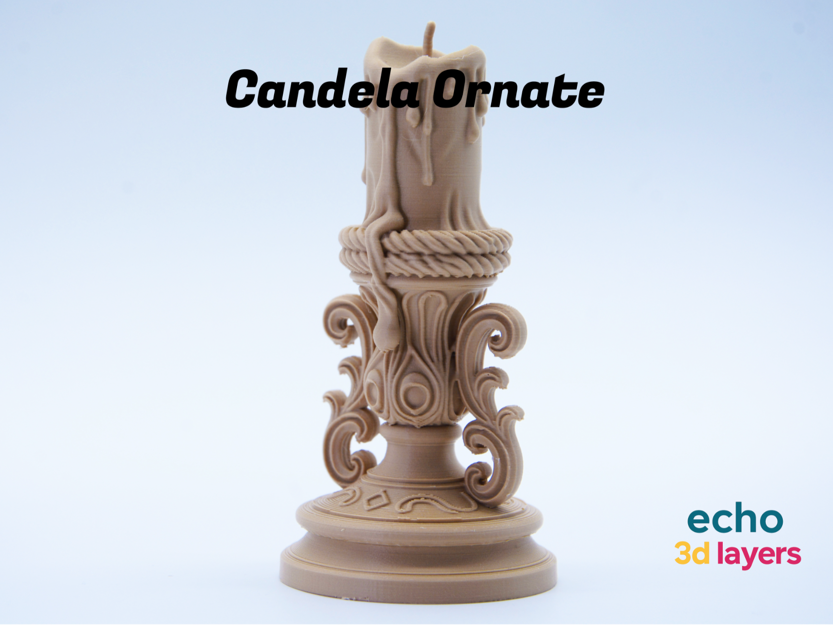 Gothic Candle Holder – Decorative Sculpture