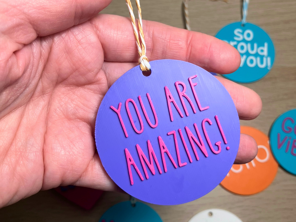 “You are Amazing” Gift Tag | Keyring | Bag Tag