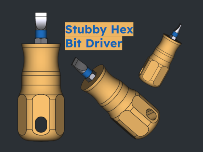 Stubby Hex Bit Driver