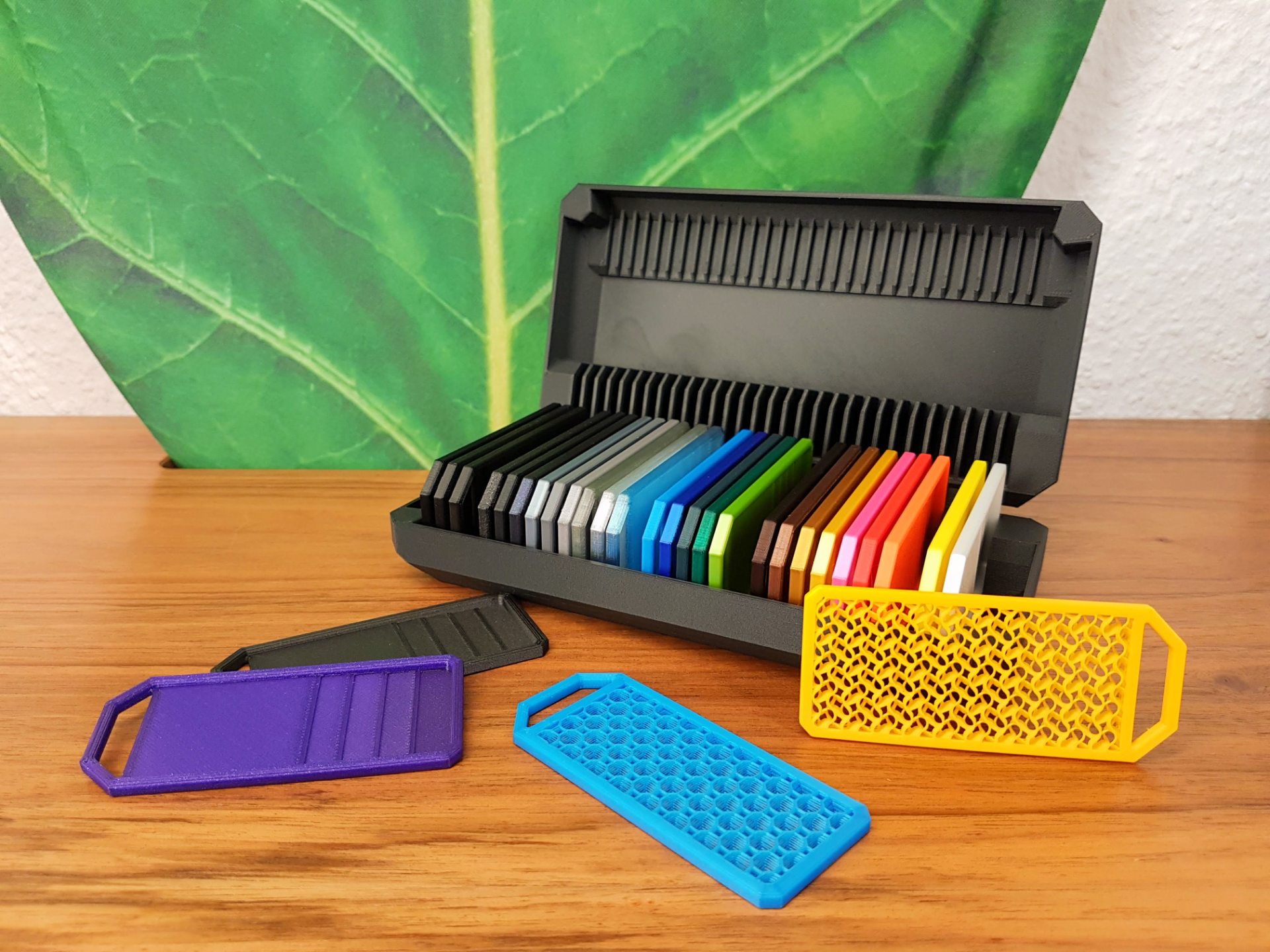 Filament Sample Box | Infill / Color Swatch | Remix