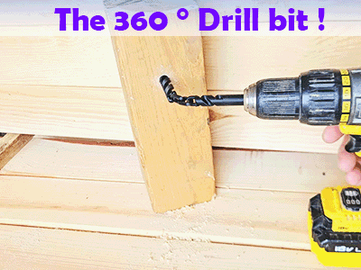 The 360 ° Drill bit !