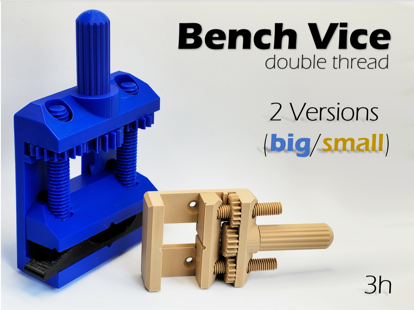 Bench Vice - double thread