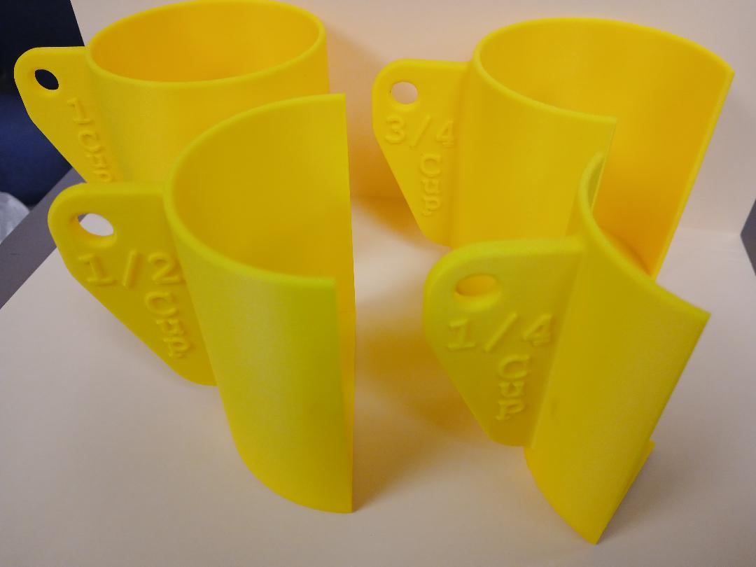 Measuring Cups, set of four.