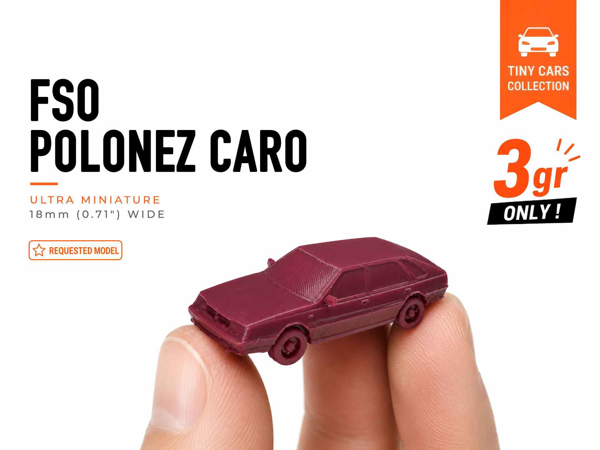 Tiny FSO Polonez Caro - Mini Cars Series