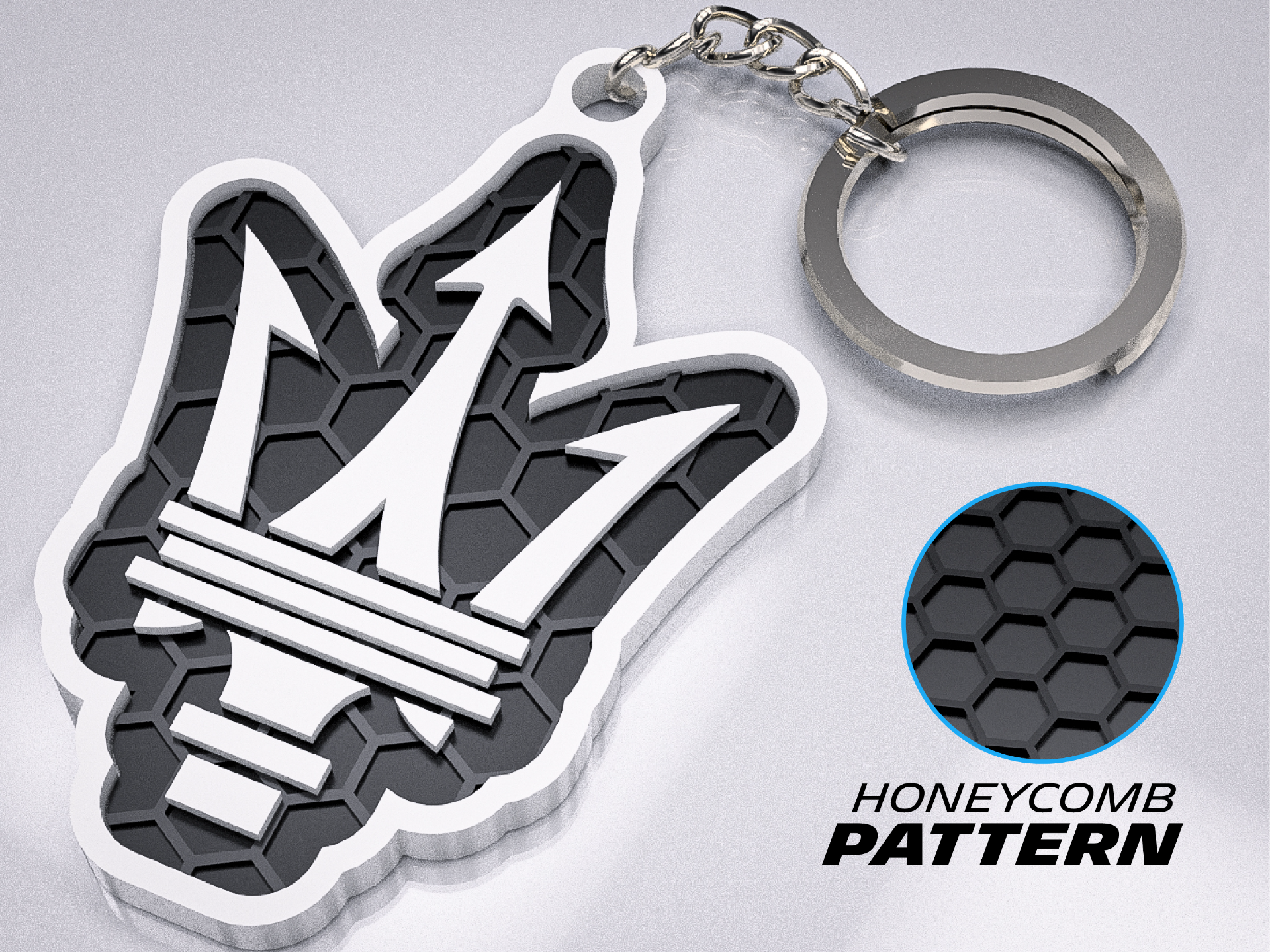 Maserati Keychain