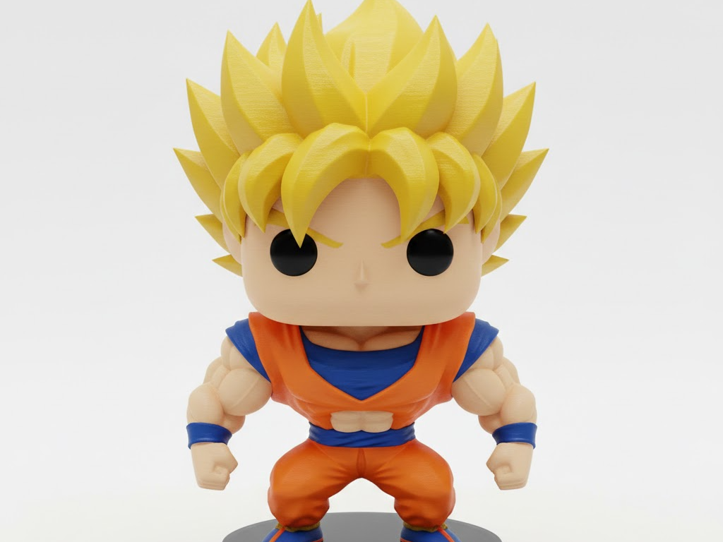 Goku Super Saiyan - HighDetail [with&without AMS]