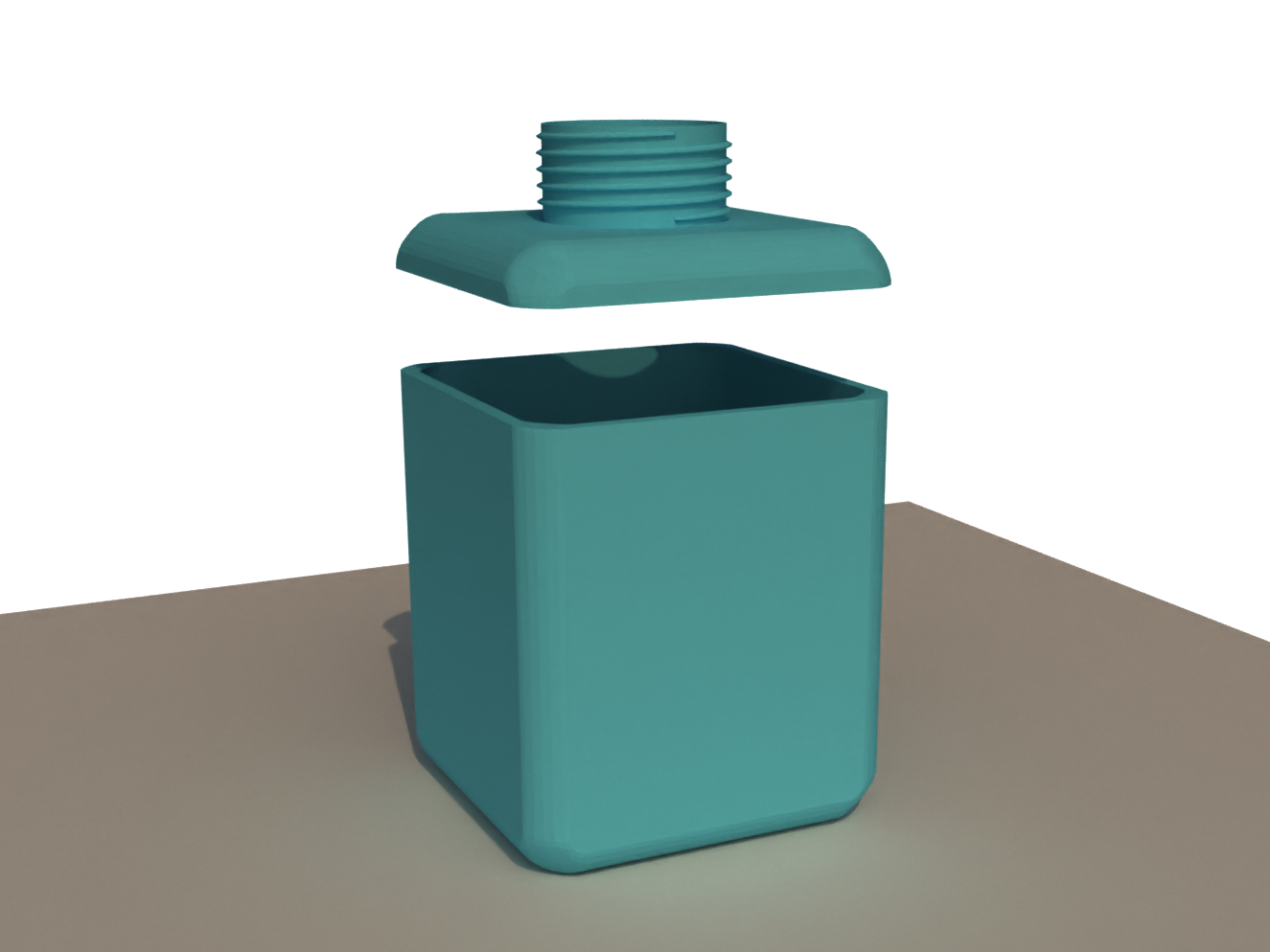 Fog Machine Reservoir  w/49mm x 4mm Pitch Cap