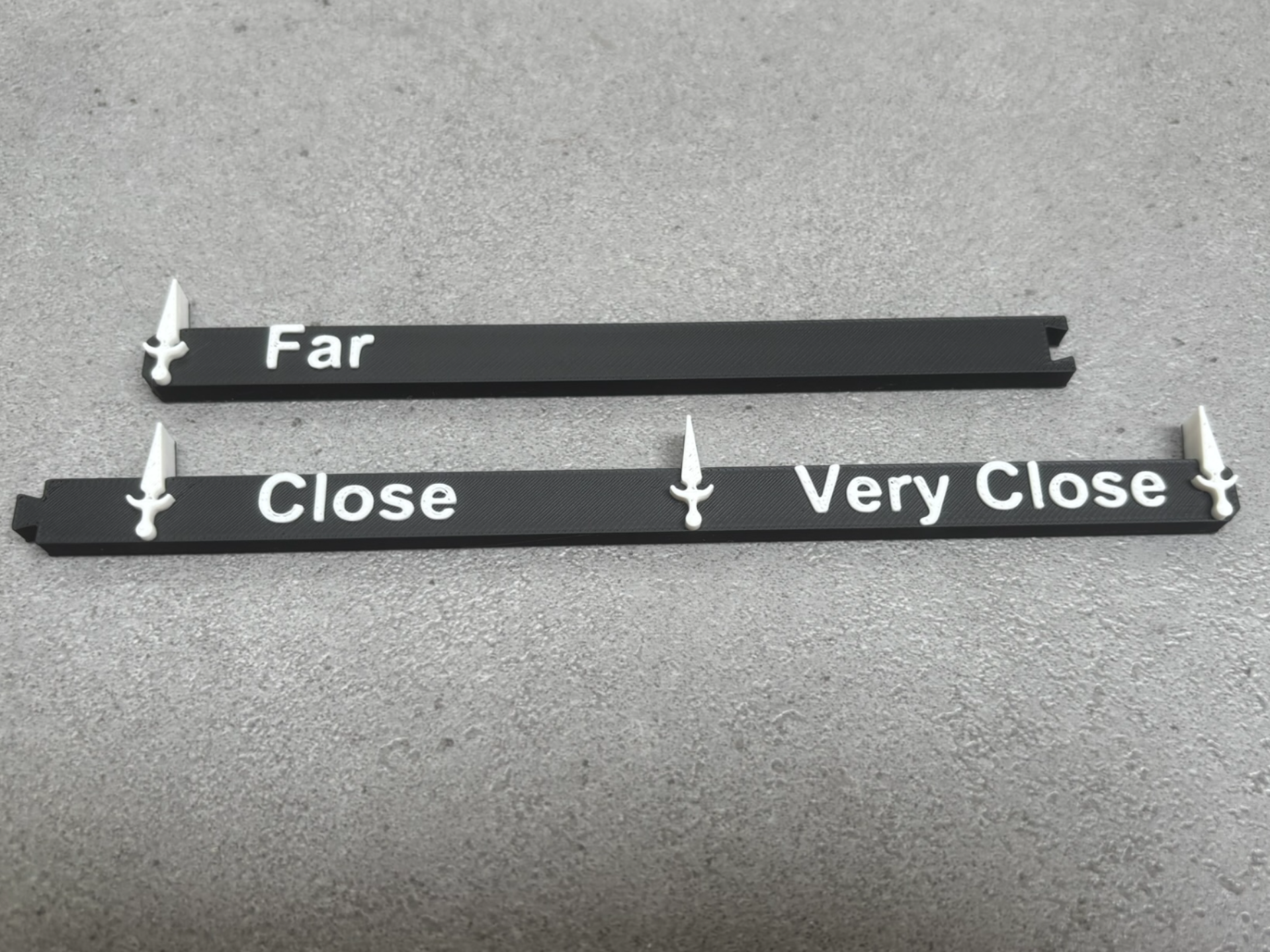 DaggerHeart ruler with daggers 12 inch