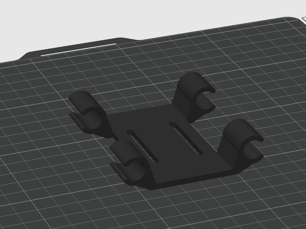 S500 low profile battery mount plate