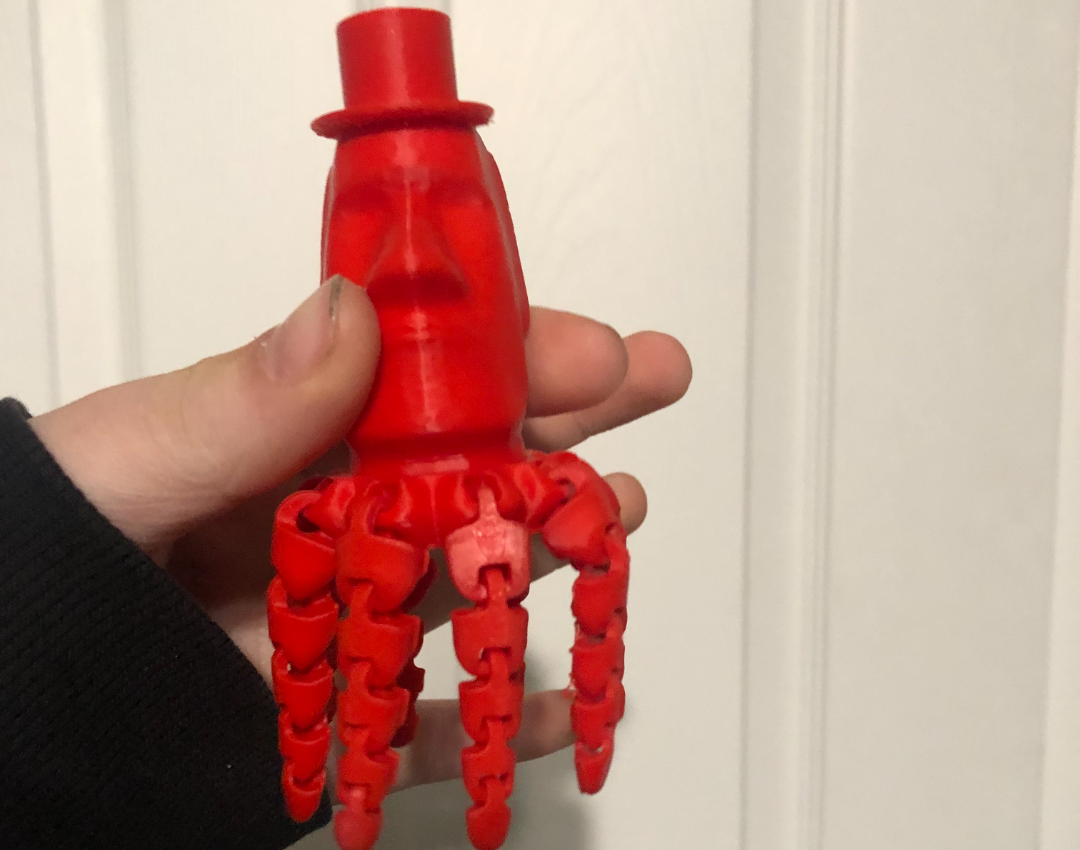 The Moaioctopus (In a Tophat)
