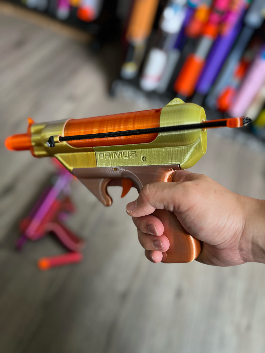 Primus Mega Low Hardware Stringer Nerf Form Dart