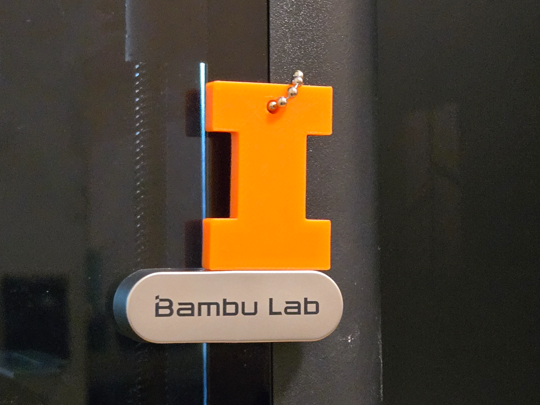 University of Illinois Keychain