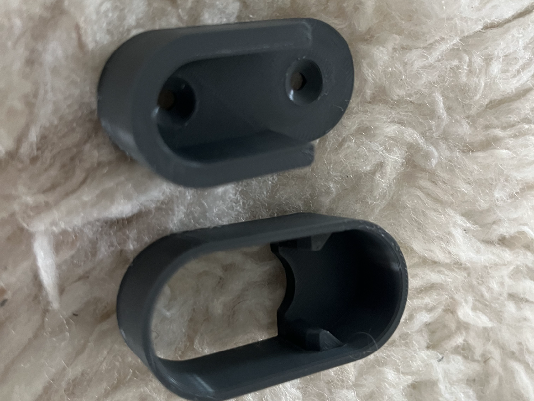 Closet Rod/bar support/fixation- Oval - IKEA