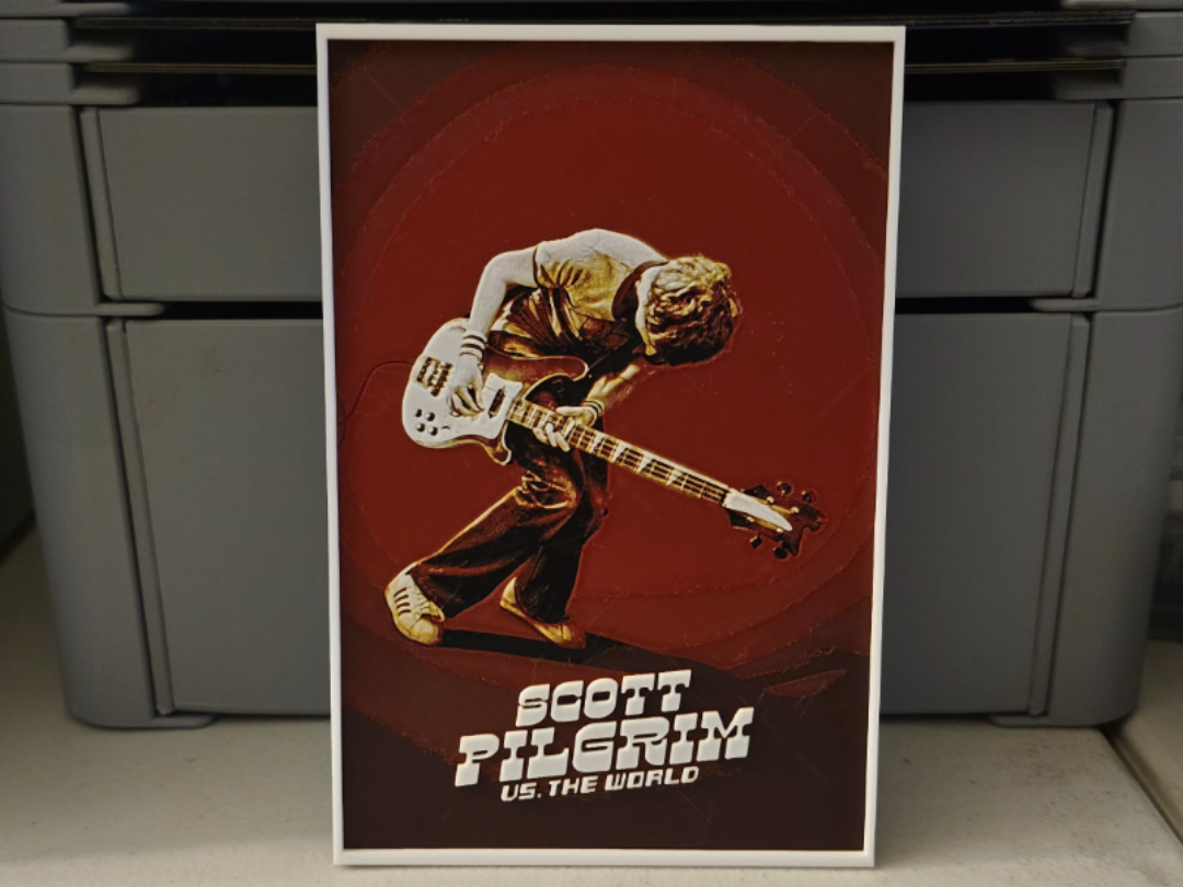 Scott Pilgrim vs The World Movie Poster - Hueforge