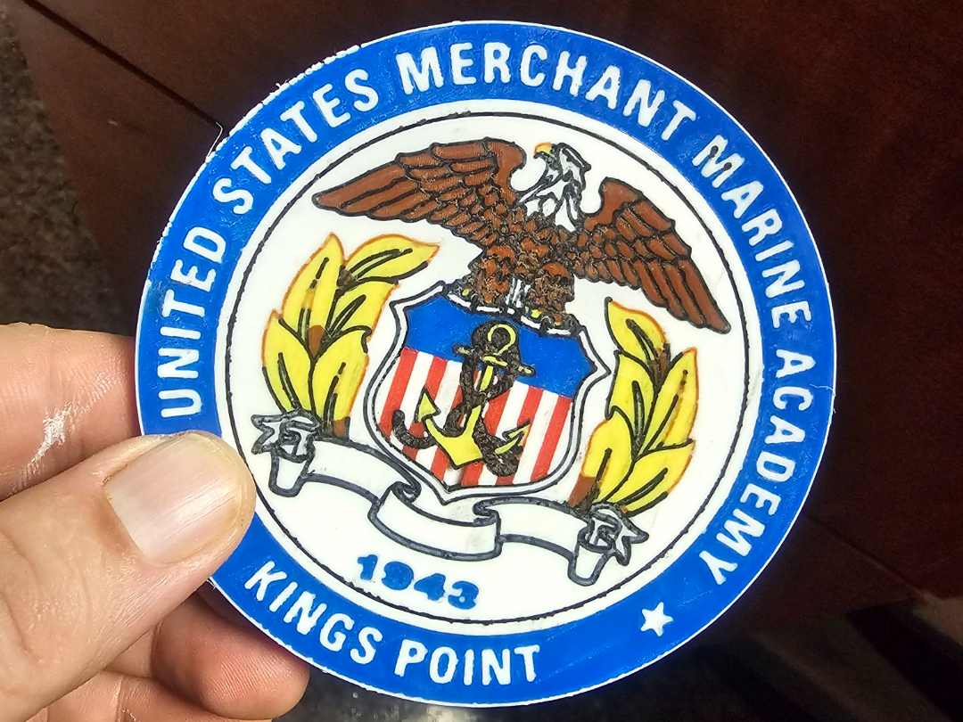 US Merchamt Marine Academy Coaster or Logo