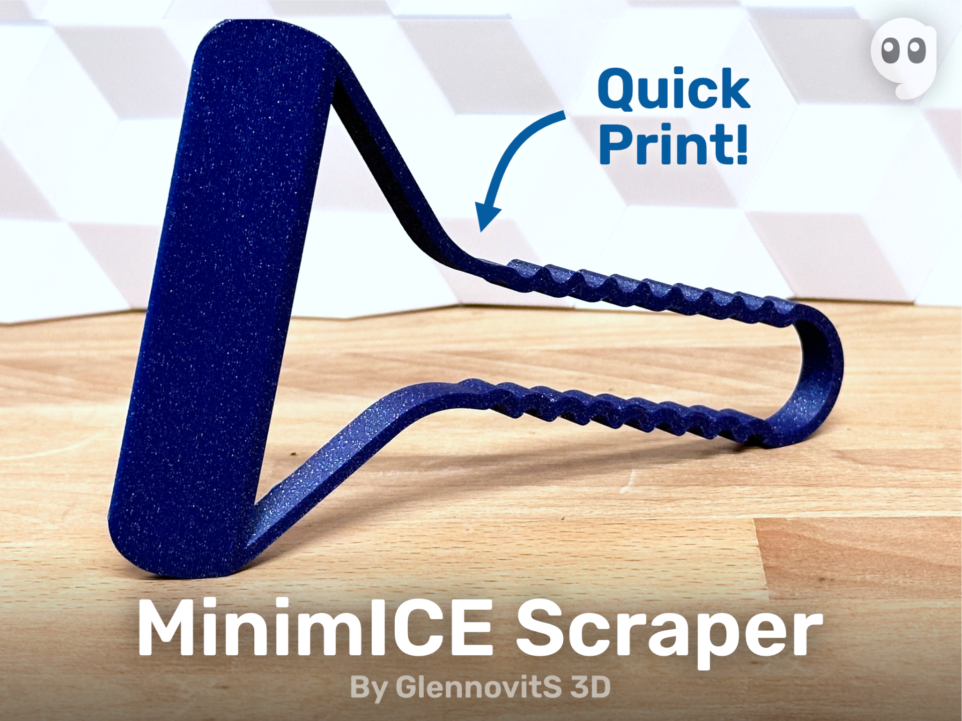MimimICE (scraper for car-window or printer-bed)