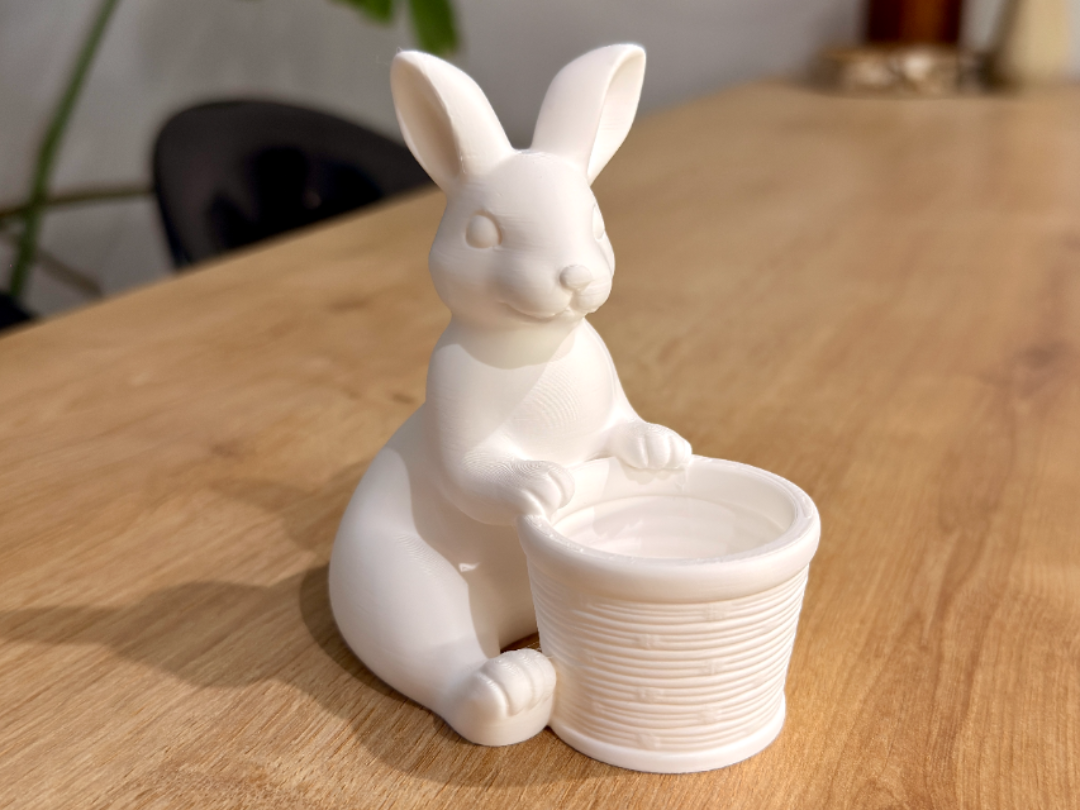Easter Bunny Planter Basket